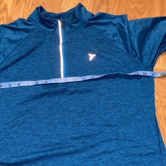 Old Navy Active Go Dry Men’s 1/4 Zip Long Sleeve Blue Pullover Jacket (Size XL) - Picture 3 of 7